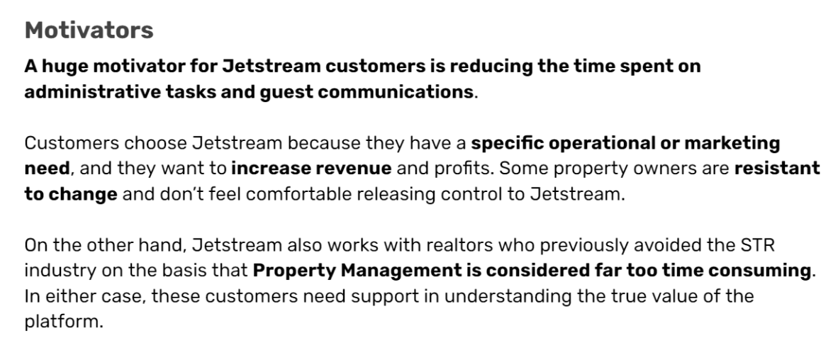 emotional triggers in Jetstream’s content guide.